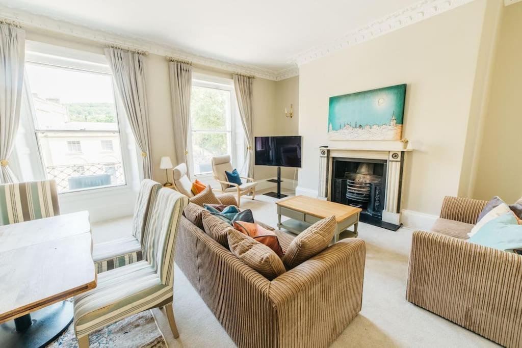Luxury, Central, Sun-Filled 3 Bed Haven In Μπαθ Εξωτερικό φωτογραφία
